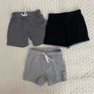 Boy shorts, lot of 3, size 18 month